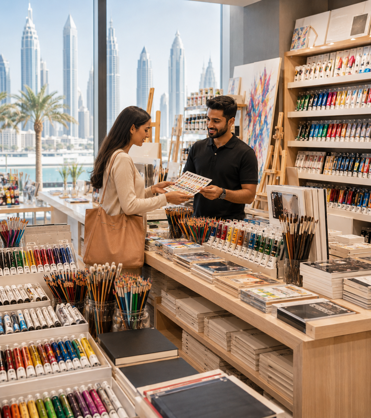 Art supplies and creative materials available from Al Masam