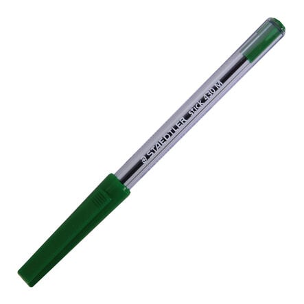 Pen Ballpoint Staedtler 430M-9 - Green - Al Masam Stationery LLC