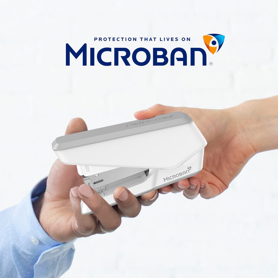 Fellowes Lx850 Half Strip Easy Press Stapler White - FEL 5011801 - Al Masam Stationery LLC