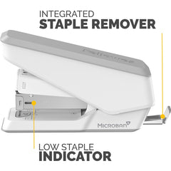 Fellowes Lx840 Half Strip Easy Press Stapler White - FEL 5011701 - Al Masam Stationery LLC