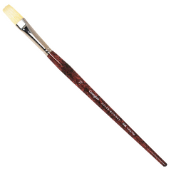 Daler Rowney Georgian Oil Brushes Series G48 Long Flat No. 10 - Al Masam Stationery LLC