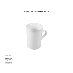 Curve edge - ceramic mug - Al Masam Stationery LLC