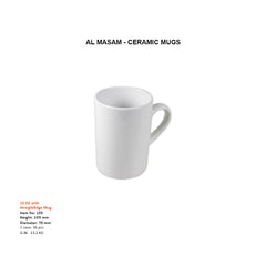 10 OZ with Straight Edge Mug - Al Masam Stationery LLC