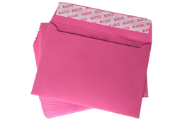 Elco Color C6 Envelope Pink without window, adhesive closure