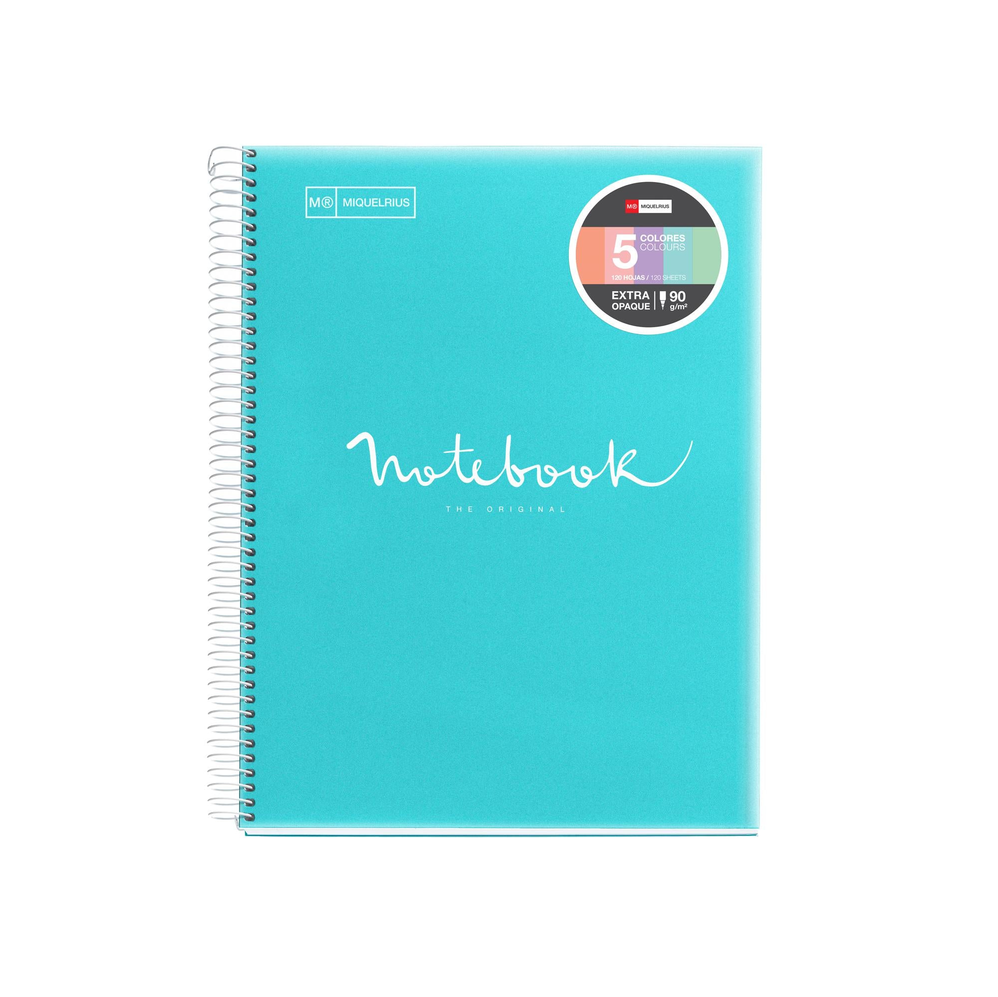 Miquelrius Notebook 1 Subject A4 90g Emotions Formentera - Al Masam Stationery LLC