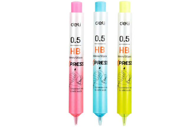 Deli Mechanical Pencil HB 0.5mm - Al Masam Stationery LLC