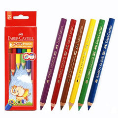 FABER-CASTELL Jumbo Color Pencils 6 Color
