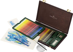 FABER-CASTELL W.COL A.DURER 48COL WOODENCASE - Al Masam Stationery LLC