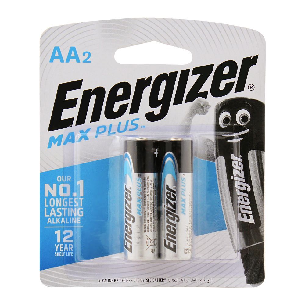 Energizer Max Plus Alkaline Battery 2ABP2 Main image