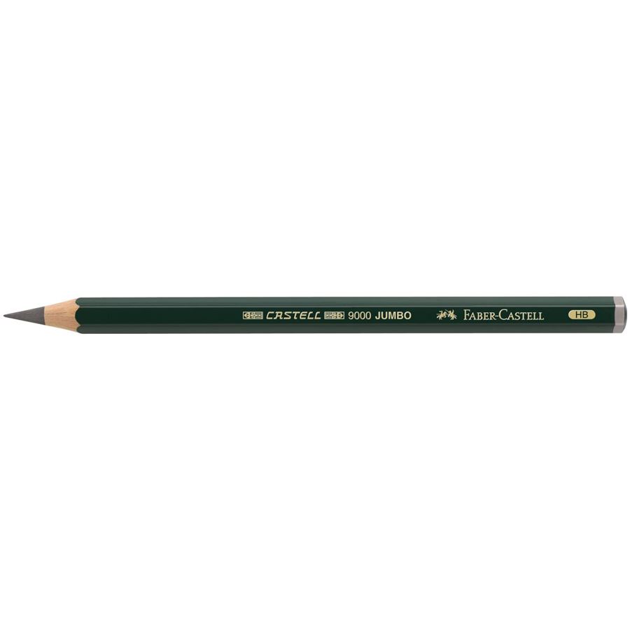 FABER-CASTELL Graphite pencil CASTELL 9000 Jumbo HB - Al Masam Stationery LLC
