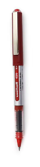 Uni-ball Eye UB 150 Micro Roller pen - Red - Al Masam Stationery LLC Main image