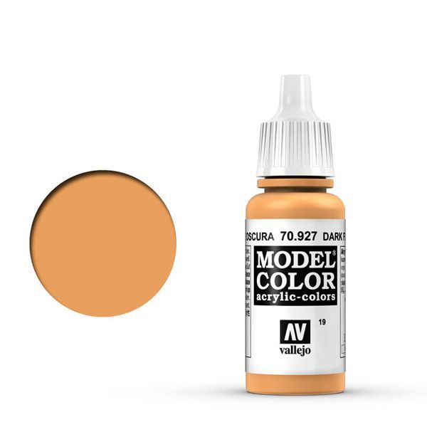 Vallejo 019:MODELCOLOR 927-17ML. DARK FLESH - Al Masam Stationery LLC