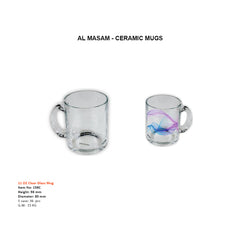 Clear Mugs - 11oz - Al Masam Stationery LLC