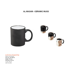 MATT finish- Magic / Colour changing mug - Al Masam Stationery LLC