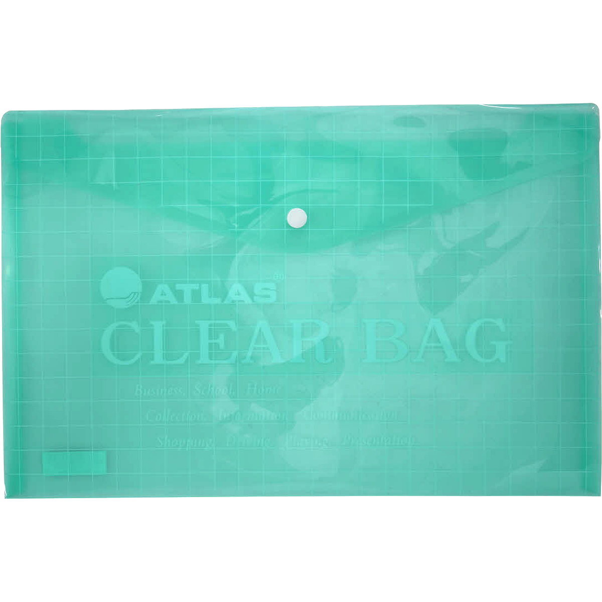 Atlas Document Bag F/S Green | Document Storage File Secondary image