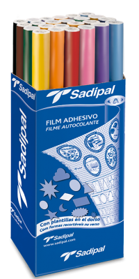 SADIPAL Display Coloured Self Adhesive Film-100 microns-0.5x3m - Al Masam Stationery LLC