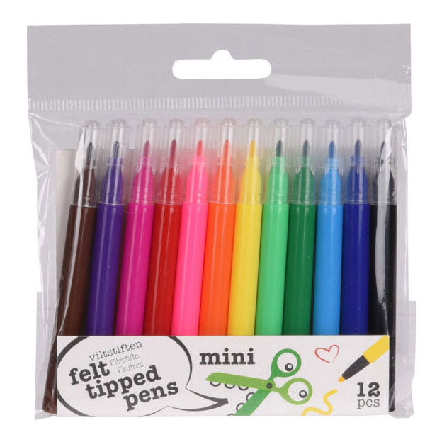 Funbo Conical Felt Tip Pen 18 Pcs Set - Al Masam Stationery LLC Main image