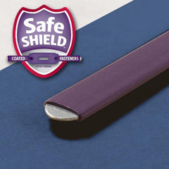 SMEAD PRESSBOARD CLASSIFICATION FILE FOLDER WITH SAFE SHIELD DIVIDER 2" DARK BLUE