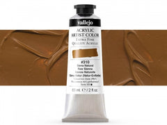 VALLEJO ACRYLIC ARTIST 310: 60 ML. RAW SIENNA - Al Masam Stationery LLC