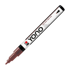 Marabu Yono Marker, Brown 285, 0.5-1.5 Mm - MRU 12400101285 - Al Masam Stationery LLC