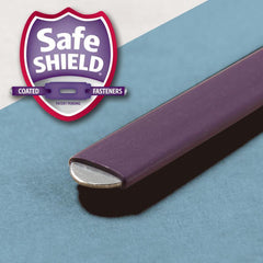SMEAD PRESSBOARD CLASSIFICATION FILE FOLDER WITH SAFE SHIELD DIVIDERS 2" BLUE