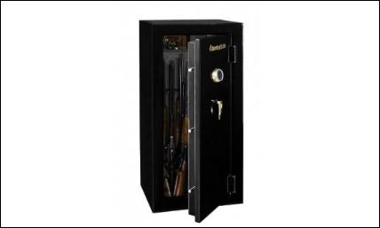 "SENTRYSAFE GUNSAFE MODEL GM-1459E Locking: Electronic lock with override Key Lock Meets California Department of Justice standards for firearm safety Fire protection: ETL verified for 1/2 hour fire protection up to 760°C Ext Ext. Dim. (mm):H 1498.6 x Weight 597.12 x D 599.4mm Weight: 179.2 Kg Safe can be bolted to the floor Warranty: 1 Year on-site against manufacturing defects Price inclusive of Delivery &amp; Bolting "