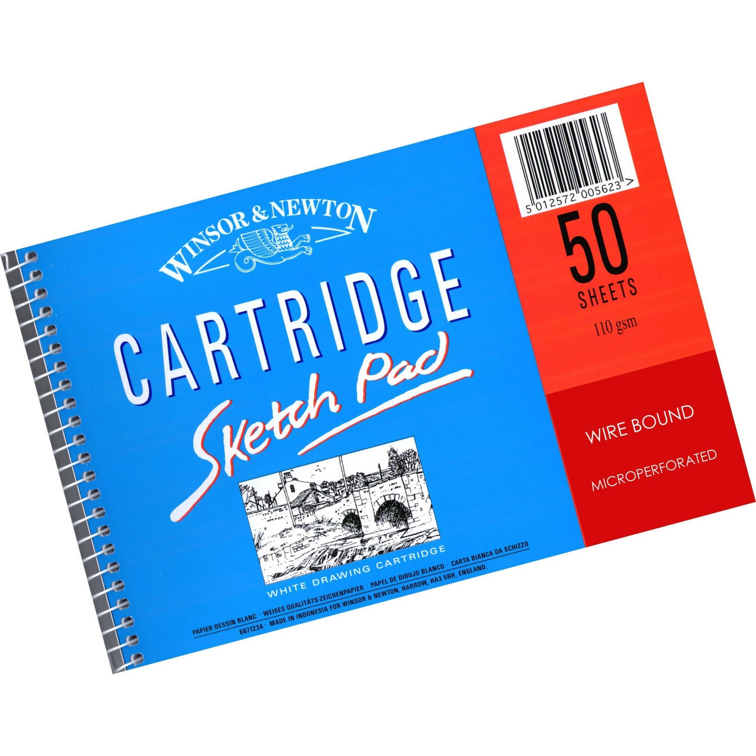 Winsor & Newton Cart.Sketch Pad(50S)A5 - Al Masam Stationery LLC