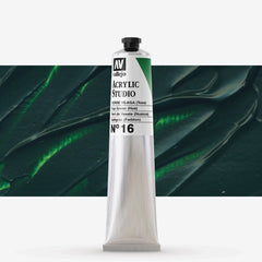 VALLEJO ACRYLIC STUDIO 16:58ML. SAP GREEN - Al Masam Stationery LLC