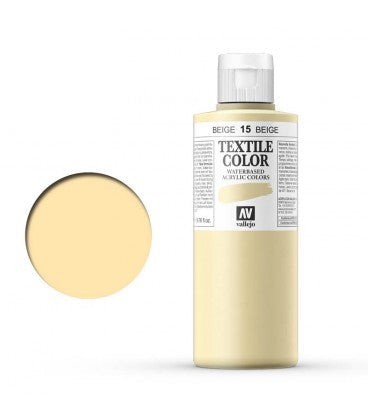 TEXTILE COLOR 15: 200 ML. BEIGE