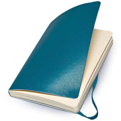 Moleskine Plain Soft Cover Notebook Large Size Blue - Al Masam Stationery LLC