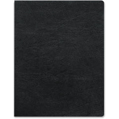 Clipp A4 Size Leatherette Embossed Binding Cover Black - Al Masam Stationery LLC