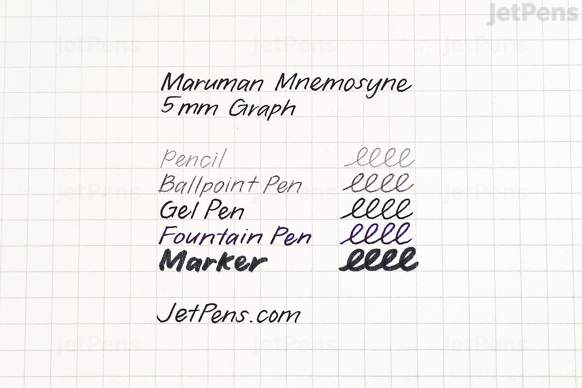 Maruman Mnemosyne 5mm SQ Notepad-A7 - Al Masam Stationery LLC