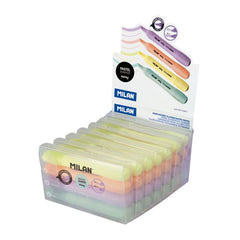 Display box 7 cases with 4 SWAY Pastel highlighters - Al Masam Stationery LLC