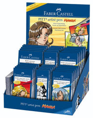 FABER-CASTELL PITT ARTIST PEN MANGA DISP MIX - Al Masam Stationery LLC