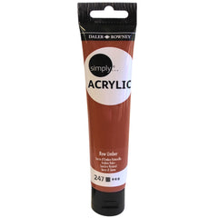 SIMPLY ACRYL SL 75ML RAW UMBER - Al Masam Stationery LLC