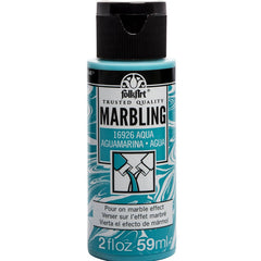 Folkart Marbling Paint Water-Based Aqua Color 59Ml - MSP 16926 - Al Masam Stationery LLC