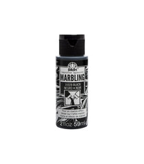 Folkart Marbling Paint Water-Based Black Color 59Ml - MSP 16928 - Al Masam Stationery LLC