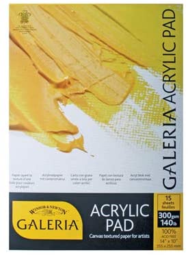 Winsor And Newton Galeria Pad 300Gsm 16In X 12In - Al Masam Stationery LLC