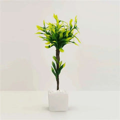 ELMAS 1/6 Scale Monstera Plant for Dollhouse Accessories