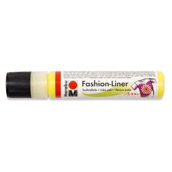 Marabu Fashion-Liner, 020 Lemon, 25 Ml - Al Masam Stationery LLC