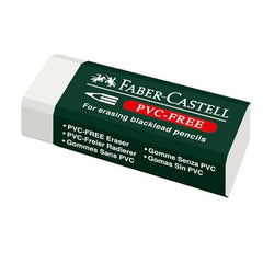 FABER-CASTELL Eraser PVC White Pack