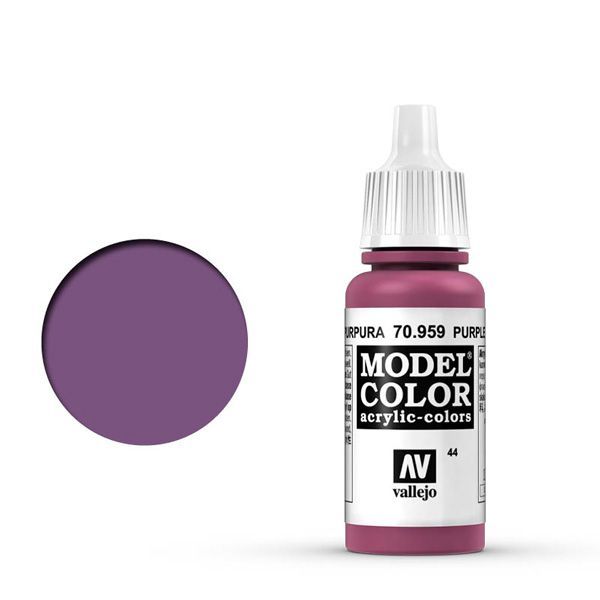 Vallejo 044:MODELCOLOR 959-17ML. PURPLE - Al Masam Stationery LLC