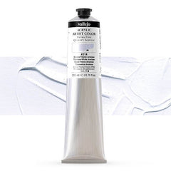 VALLEJO ACRYLIC ARTIST 314: 200 ML. TITANIUM WHITE ANATASE - Al Masam Stationery LLC