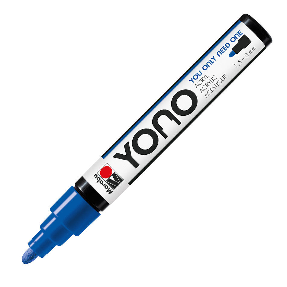 Marabu Yono Marker, Dark Blue 053, 1.5-3 Mm - MRU 12400103053 - Al Masam Stationery LLC Main image