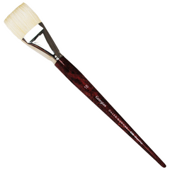 Daler Rowney Georgian Oil Brushes Series G36 Short Flat No. 18 - Al Masam Stationery LLC