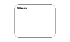 SELF ADHESIVE OFFICE LABEL-18X22mm