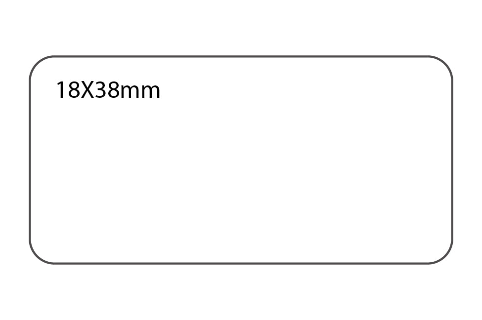 SELF ADHESIVE OFFICE LABEL-18X38mm - Al Masam Stationery LLC