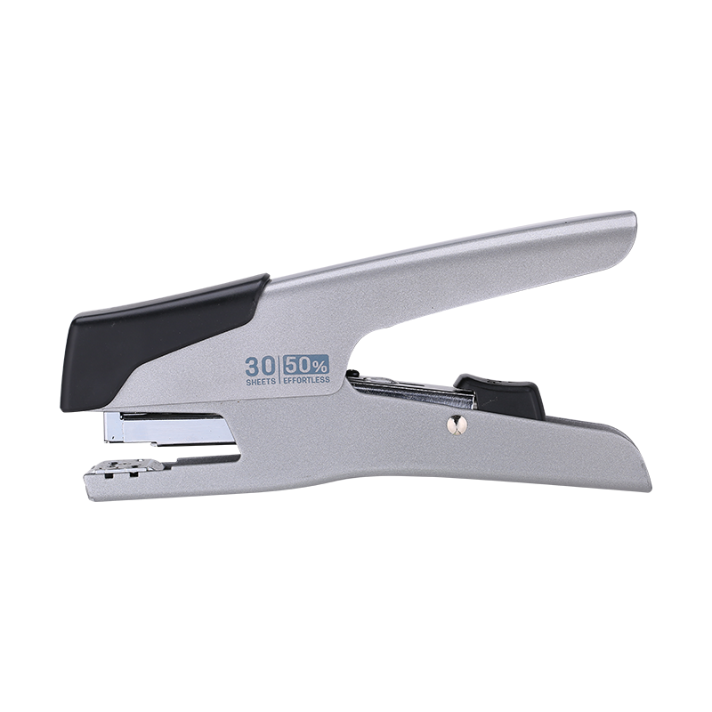 Deli Silver Effortless Plier Stapler 30sheets,24/6 & 26/6 - Al Masam Stationery LLC