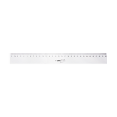 Deli PS Ruler 30cm - Al Masam Stationery LLC