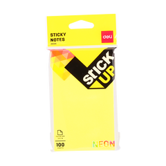 Deli Sticky Notes 76x126mm 3''x5''